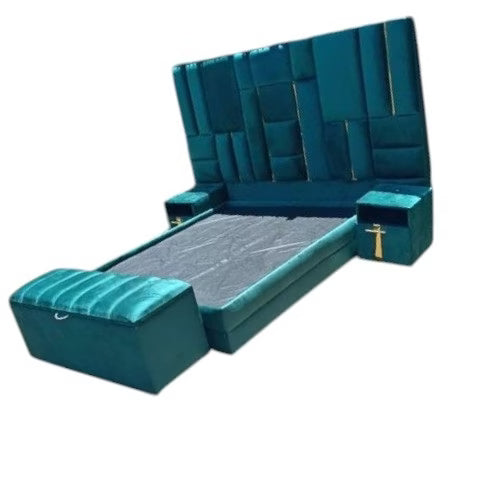 Manu King SlayBed Set Suede