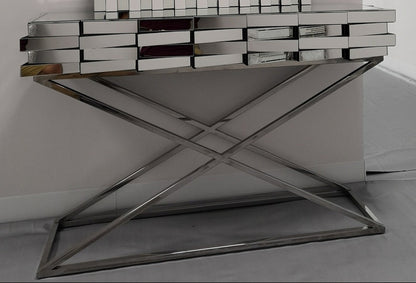 Console Glass Server A03 Silver