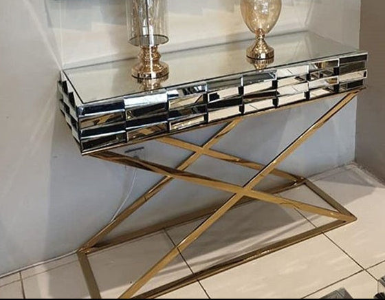 Console Glass Server A03 Silver