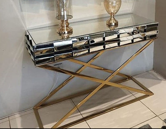 Console Glass Server A03 Silver