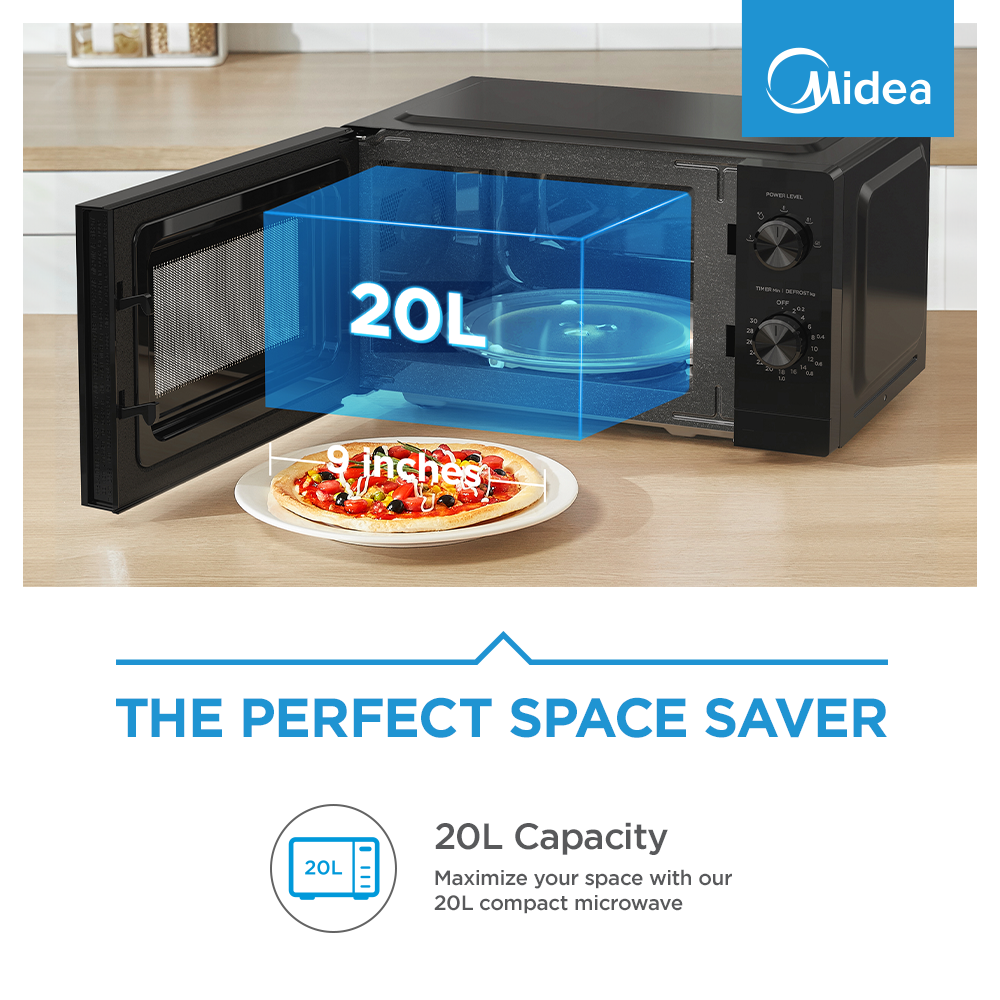 20L Manual Inverter Microwave
