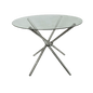 Round Glass Dinning Table