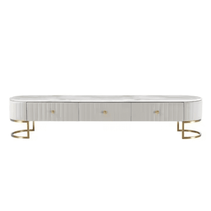 Wooden Plasma Stand E66 White