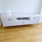 Wooden Plasma Stand TV46 White - New