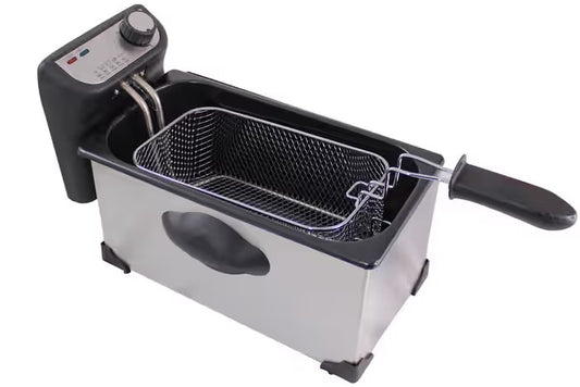 Totally Home 3.0L Superior Quality Stainless Steel Electric Deep Fryer